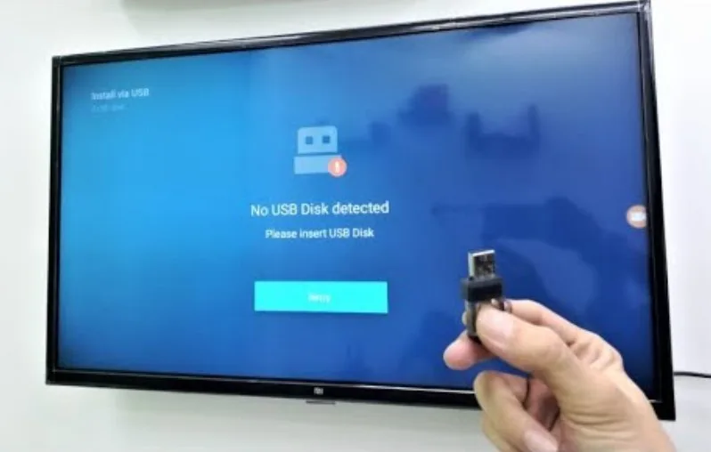 USB Tidak Terbaca di TV Sharp