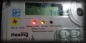 Lampu Indikator Meteran Listrik