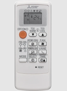 Arti Simbol Remote AC Mitsubishi