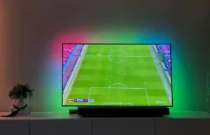 Tegangan Backlight TV LED Polytron 24 inch.