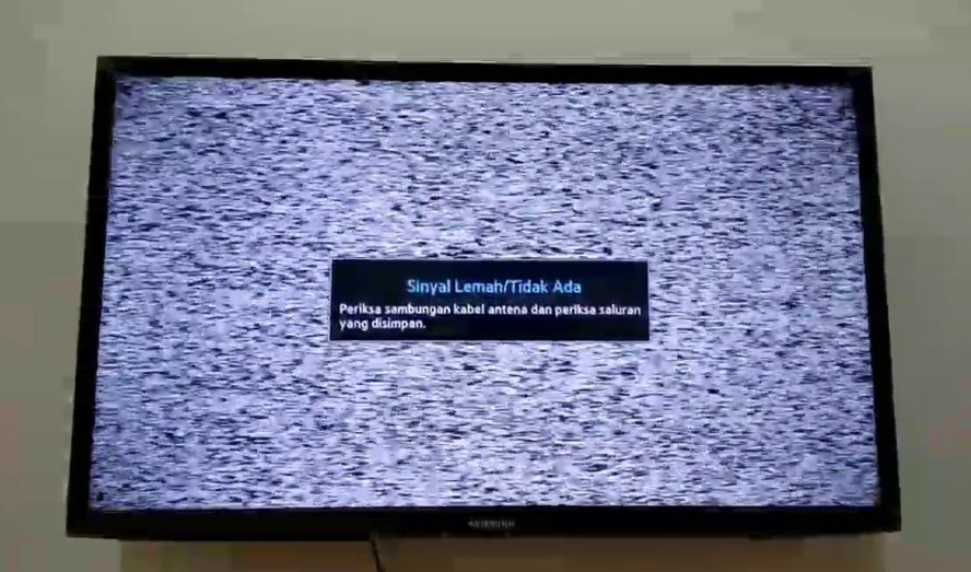 TV Digital Tidak Ada Sinyal