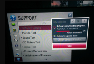 Cara Update Firmware TV LG