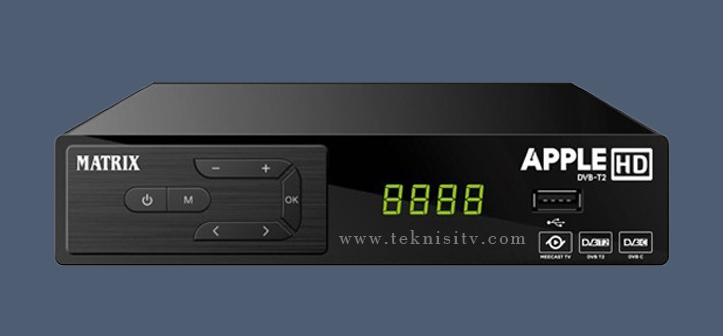 Cara Setting STB Matrix Apple HD