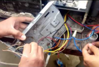 Rangkaian Kabel Mesin Cuci 2 Tabung