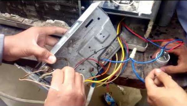 Rangkaian Kabel Mesin Cuci 2 Tabung