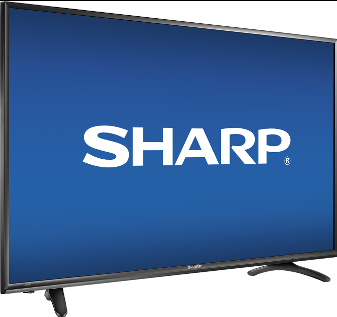 TV Sharp Protek LED Merah Redup