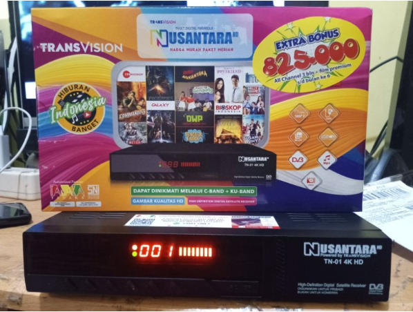 Cara Setting Receiver Nusantara HD