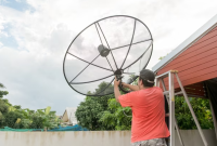 Cara Mengubah Parabola Menjadi Antena UHF