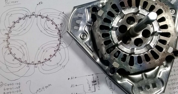 Skema Lilitan Dinamo Mesin Cuci