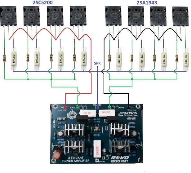 Cara Merakit Transistor Final