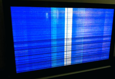 Cara Memperbaiki TV LED Bergaris Horizontal
