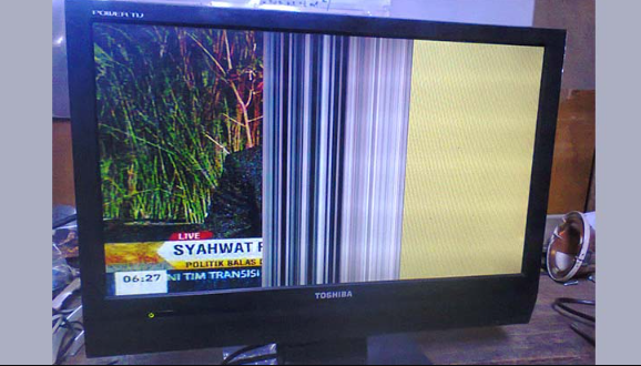 Jenis Kerusakan TV LED Toshiba