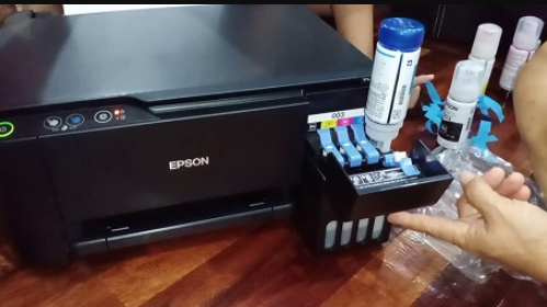 Cara Mengisi Tinta Epson L120