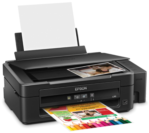Cara Scan Epson L210