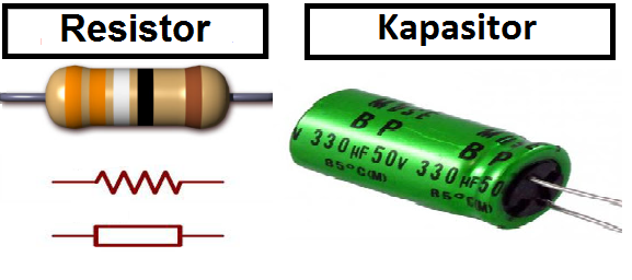 Perbedaan Resistor dan Kapasitor