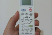 Arti Lambang Pada Remote AC Sharp
