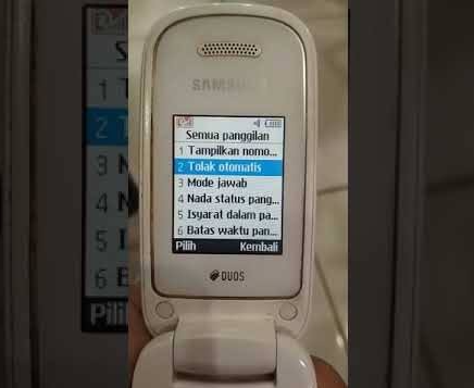 Cara Buka Blokir Nomor di Hp Samsung Lipat