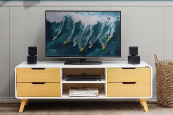 Cara Merakit Meja TV Lunar