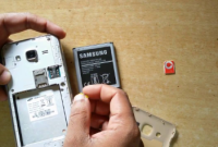 Cara Memasang Kartu SIM di HP Samsung J2 Prime