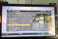 Cara Mengurutkan Siaran TV K-Vision