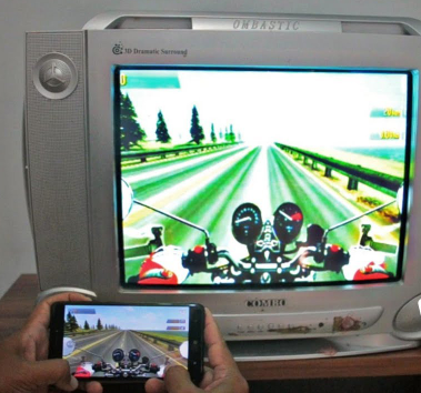 Cara Menghubungkan HP ke TV Tabung