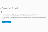 Cara Memperbaiki Server not Found Errors