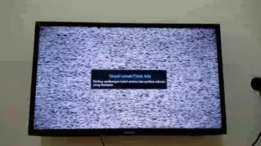 TV Sharp LED Tidak Bisa Menangkap Siaran