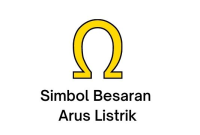 Simbol Besaran Arus Listrik