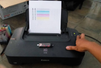 Cara Cleaning Printer