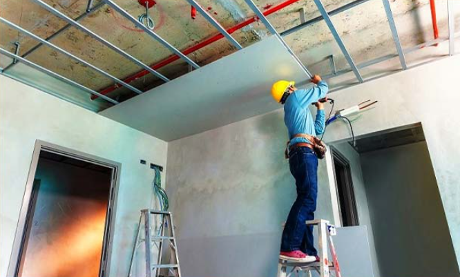 Harga Borongan Tenaga Pasang Plafon Gypsum Per Meter