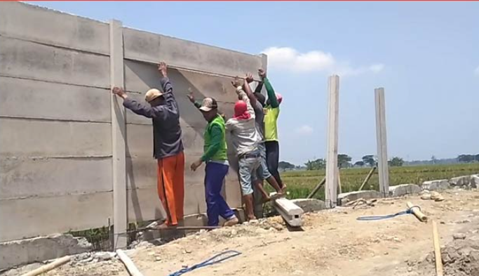 Harga Borongan Pasang Pagar Panel Beton