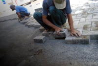 Cara Pasang Paving Block
