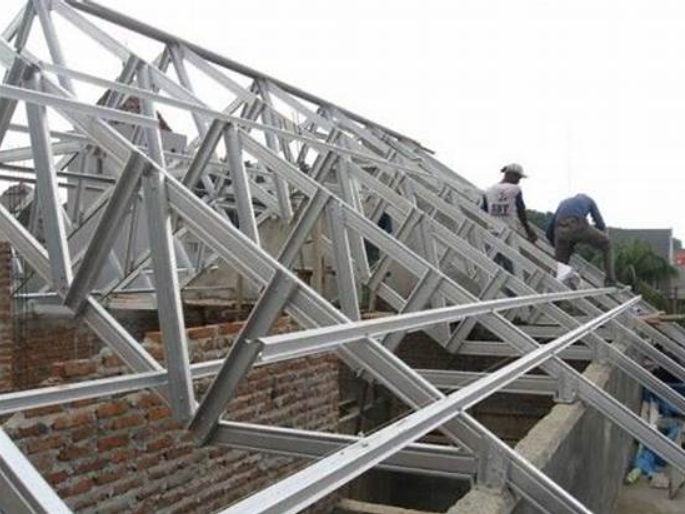 Kuda Kuda Baja Ringan Bentang 6 Meter